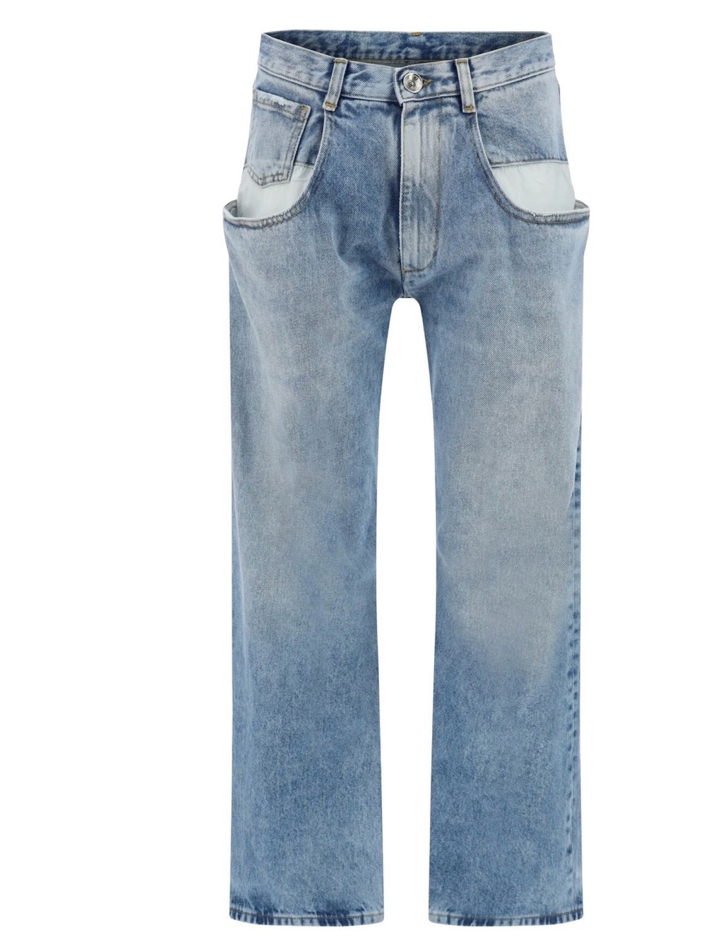 Maison Martin Margiela Light Blue Straight Jeans